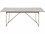 Driade Outdoor Mingx Steel 102.3''W x 35.4''D Rectangular Quartzite Top Dining Table in Grey/Orange  DRID05501IB43