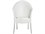 Driade Outdoor Lord Yo Aluminum Polypropylene Stackable Dining Arm Chair in Light Grey  DRID16294A550