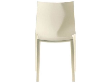 Driade Outdoor Bo By Philippe Polypropylene Stackable Dining Arm Chair in White