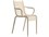 Driade Outdoor Pip-e Polypropylene Monobloc Stackable Dining Arm Chair in Dark Grey  DRID20844A475050