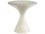 Driade Outdoor Kissino Polyethylene 17.7'' Wide Round Small Table with Inside Light in White  DRID43170H002