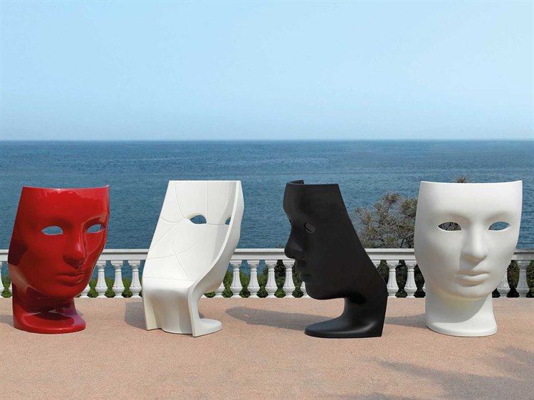 Driade Nemo Polyethylene Monobloc Lounge Chair Set