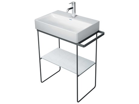 Duravit Durasquare 26'' Freestanding Chrome Console