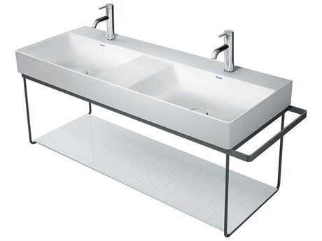 Duravit Durasquare 50'' Freestanding Chrome Console