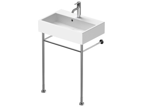 Duravit Vero 21'' Polished Chrome Air Metal Console