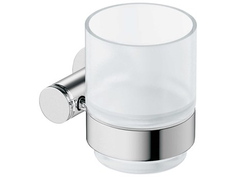 Duravit D-code 5" Chrome Toothbrush Cup