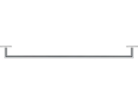 Duravit Karree 34'' Chrome Towel Bar