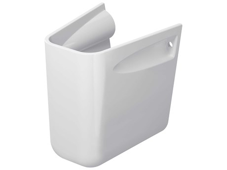 Duravit D-code 10'' Ceramic White Siphon Cover