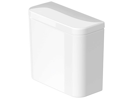 Duravit Duravit No.1 15'' Ceramic Single Flush White Tank - 1.27 GPF - Left-Hand Lever