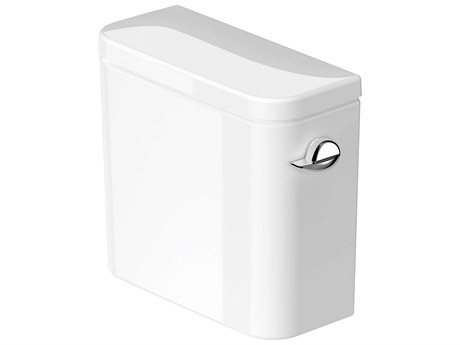 Duravit Duravit No.1 15'' Ceramic Single Flush White Tank - 1.27 GPF - Right-Hand Lever