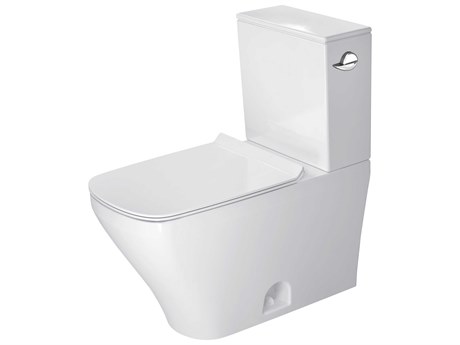 Duravit Durastyle 14'' Ceramic White Single Flush Toilet - 1 GPF
