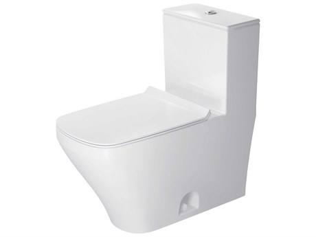 Duravit Durastyle 15'' Ceramic Dual Flush White High Gloss One-Piece Toilet