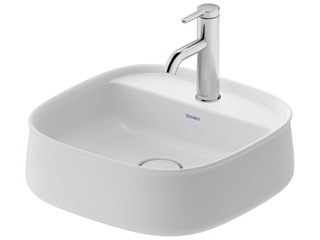 Duravit Zencha 17'' White Satin Matte Washbowl Sink