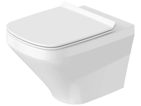 Duravit Durastyle 15'' Ceramic Dual Flush White High Gloss Floor-Standing Toilet - 1.59 GPF - HygieneGlaze