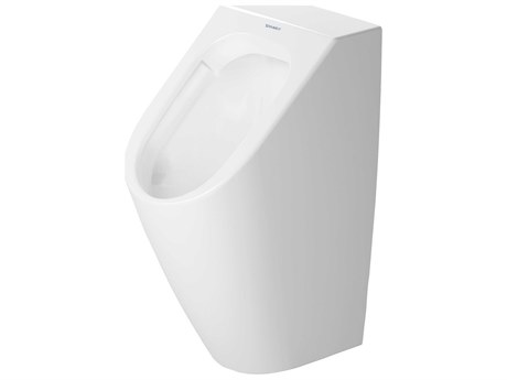Duravit Me By Starck 12'' Ceramic White High Gloss Urinal - HygieneGlaze