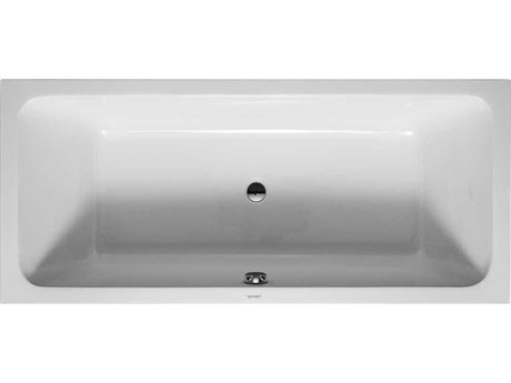 Duravit D-code 71'' Acrylic White Bathtub - Frame/Panels Not Included