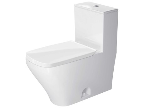 Duravit Durastyle 15'' Ceramic Dual Flush White One-Piece Toilet - HygieneGlaze