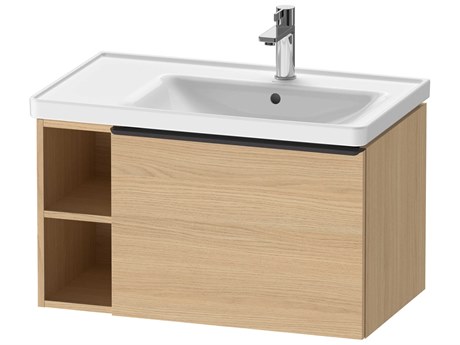 Duravit D-neo 31_ Natural Oak Matt Wall-Mount Vanity Cabinet