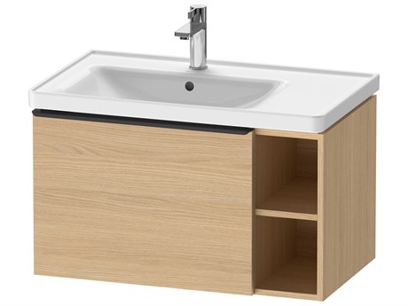 Duravit D-neo 31_ Natural Oak Matt Wall-Mount Vanity Cabinet