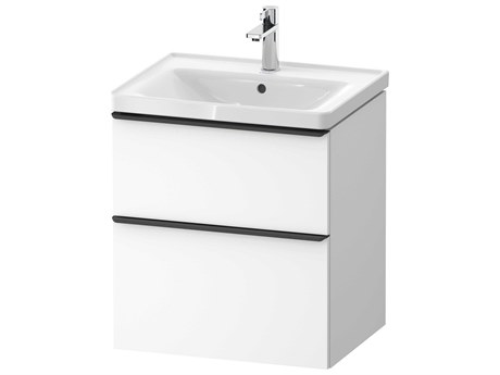 Duravit D-neo 23'' White Matt 2-Drawers Wall Mount Vanity