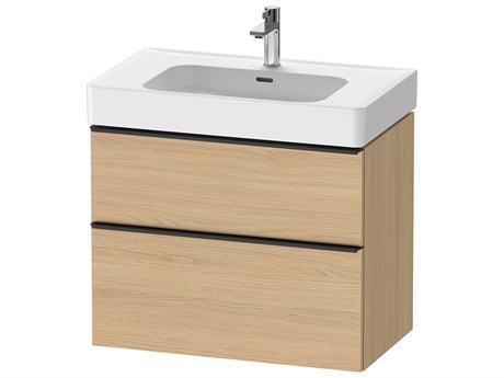 Duravit D-neo 31'' Natural Oak Matt Wall Mount Vanity - 1 Drawer/1 pull out compartment
