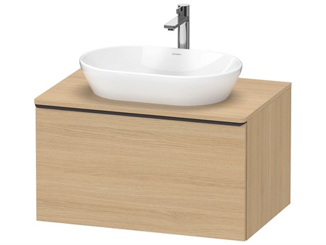 Duravit D-neo 32'' Natural Oak Matt Wall Mount Vanity - 1 Drawer/1 pull out compartment