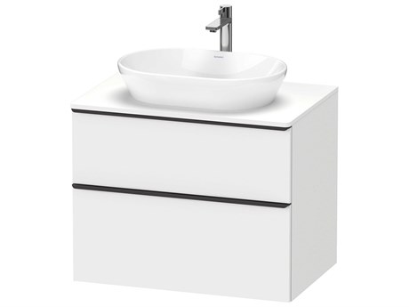 Duravit D-neo 32'' White Matt Wall Mount Vanity - 1 Drawer/1 pull out compartment