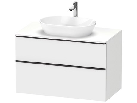 Duravit D-neo 40'' White Matt Wall Mount Vanity - 1 Drawer/1 pull out compartment