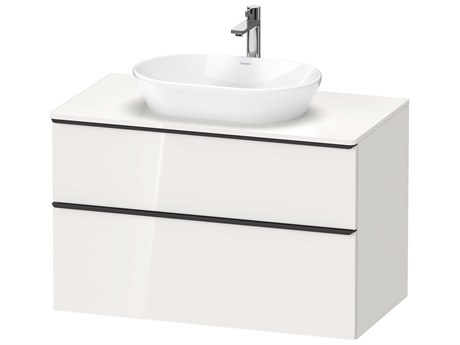 Duravit D-neo 40'' White High Gloss Wall Mount Vanity - 1 Drawer/1 pull out compartment