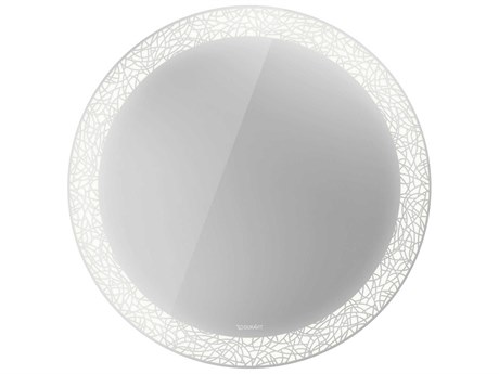 Duravit Happy D.2 28'' Plus Sensor-Control LED Silver Matte Wall Mirror