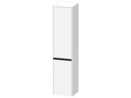 Duravit Ketho.2 16'' White Matt Wall-Mounted Cabinet - Left-Hand Hinge