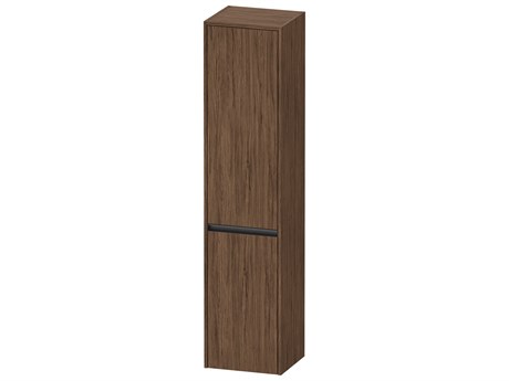 Duravit Ketho.2 16'' Walnut (Dark) Matt Wall-Mounted Cabinet - Right-Hand Hinge