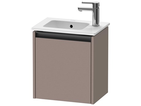 Duravit Ketho.2 16'' Bassalt Matt Wall-Mounted Cabinet - Right-Hand Hinge