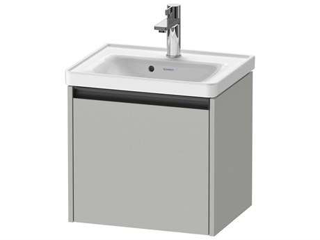 Duravit Ketho.2 item 19" Concrete Gray Matt Wall-Mounted Vanity Unit