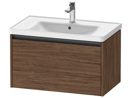 Duravit Ketho.2 item 31" Walnut (Dark) Matt Wall-Mounted Vanity Unit