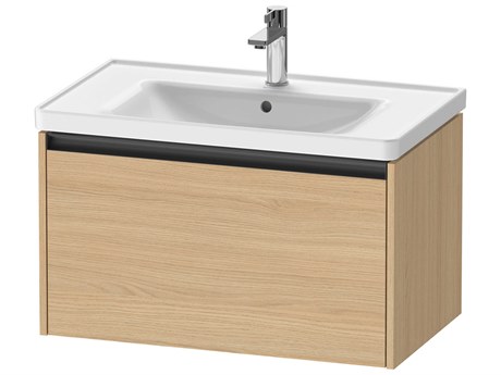 Duravit Ketho.2 item 31" Natural Oak Matt Wall-Mounted Vanity Unit