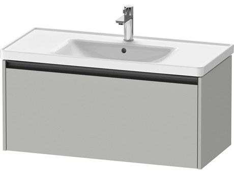 Duravit Ketho.2 item 39" Concrete Gray Matt Wall-Mounted Vanity Unit