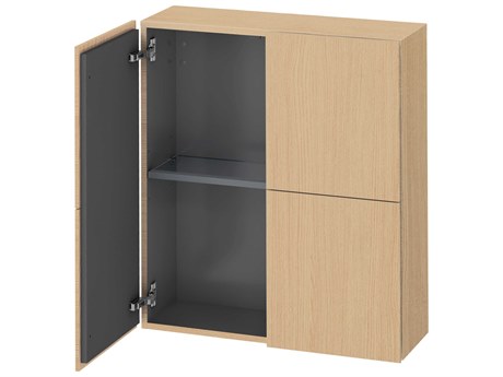 Duravit L-cube 28'' Natural Oak Matt Wall-Mounted Cabinet