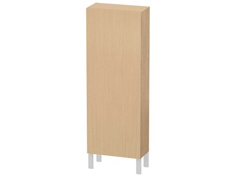 Duravit L-cube 20'' Natural Oak Matt Wall-Mounted Cabinet - Right-Hand Hinge