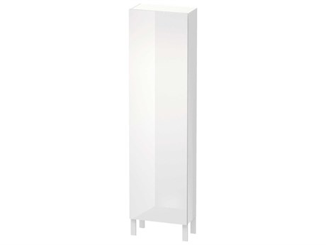 Duravit L-cube 20'' White High Gloss Wall-Mounted Cabinet - Left-Hand Hinge