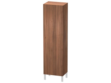 Duravit L-cube 20'' Walnut Matt Wall-Mounted Cabinet - Right-Hand Hinge