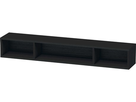 Duravit L-cube 32'' Black Oak Matt Open Accent