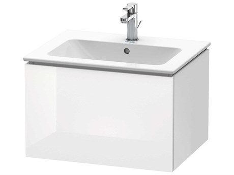 Duravit L-cube 24'' White High Gloss Wall-Mounted Vanity Unit
