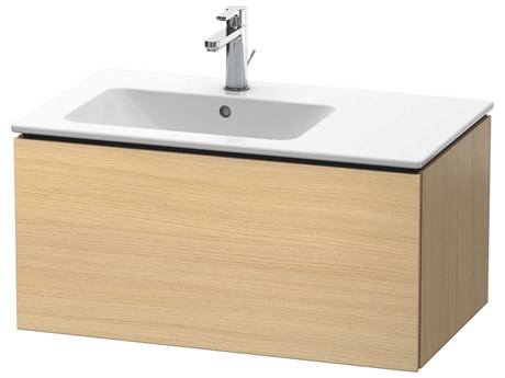 Duravit L-cube 32'' Mediterranean Oak Matt Wall-Mounted Vanity Unit