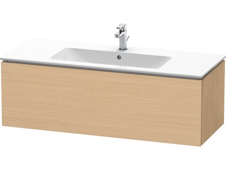 Duravit L-cube 48'' Natural Oak Matt Wall-Mounted Vanity Unit