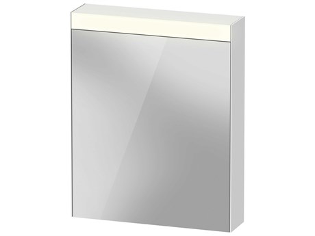 Duravit Light & Mirror 24'' White LED Mirror Cabinet - Left Side Hinge