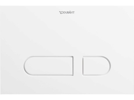 Duravit Durasystem 9'' White Mechanical Flush Plate