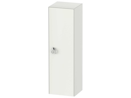Duravit White Tulip 16'' White Satin Matte Wall-Mounted Vanity Unit - Right Hand Hinge