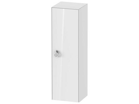 Duravit White Tulip 16'' White High Gloss Wall-Mounted Vanity Unit - Right Hand Hinge