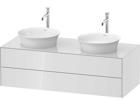 Duravit White Tulip 51'' White High Gloss Vanity Unit